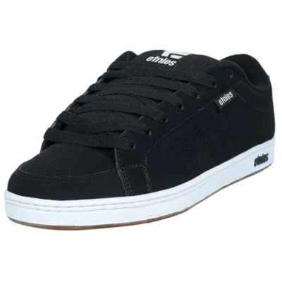 Afbeelding van Etnies Kingpin Unisex Skateschoenen, Maat: 40, Black/white/gum Schoenen