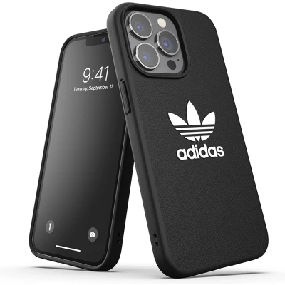 Afbeelding van adidas Moulded Case BASIC hoesje voor iPhone 13 &amp; Pro Zwart