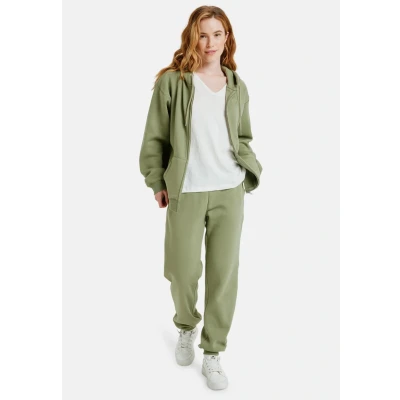 Afbeelding van Roxy Pull en Polaire Surf Stoked Zipped Brushed Vert XXL