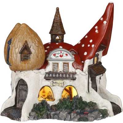 Afbeelding van Efteling huis van de kabouters op batterijen maat in cm: 19 x 16 17