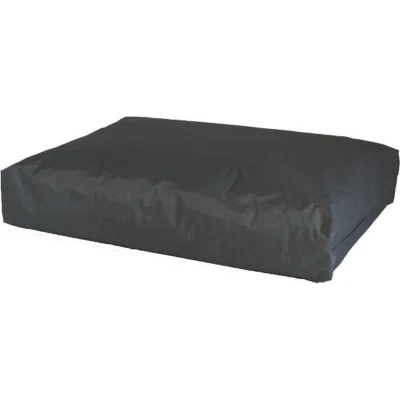 Afbeelding van Hondenkussen nylon grijs 120x90x15 cm EPS korrels