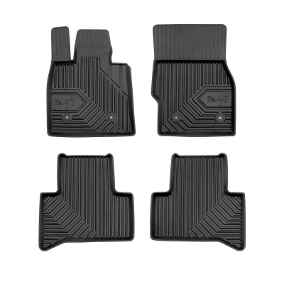 Afbeelding van FROGUM No. 77 77408234 Vloermatset Rubber voor en achter 4 Zwart Op maat gemaakt ALFA ROMEO: Stelvio