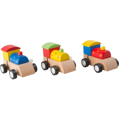 Afbeelding van Small Foot Houten Trein Opwindbaar, per stuk