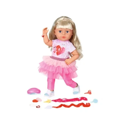 Afbeelding van BABY born Sister Play &amp; Style 43cm Babypop