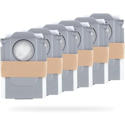 Afbeelding van roborock 6 originele stofzuigerzakken voor robotstofzuiger Qrevo/Qrevo S/Qrevo Pro/Qrevo Master/Qrevo Slim/Qrevo Curv/S8 MaxV Ultra