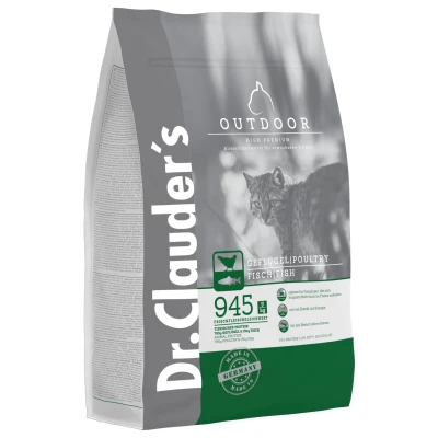 Afbeelding van Dr.Clauder&#039;s Cat High Premium Outdoor Kattenvoer 4 kg