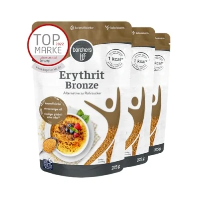 Afbeelding van 3 x erythritis brons karamel suikervrij en caloriearm 275 g