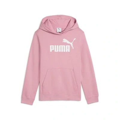 Afbeelding van ESS No. 1 logo fleece hoodie voor Dames, Roze, Maat 9 10Y PUMA