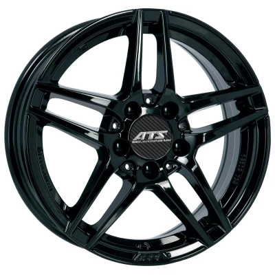 Afbeelding van ATS 5 gat 17duim 112mm lichtmetalen Velg Mizar hyper silber schwarz Horn poliert MZ65744M82 6