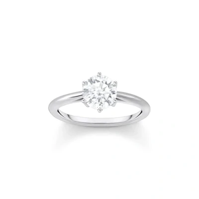Afbeelding van Thomas SABO Ring, Dames, Maat: 52, White