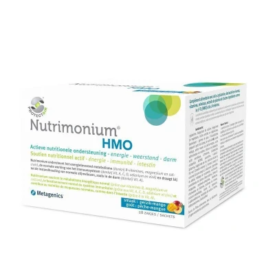 Afbeelding van Metagenics Poudre Nutrimonium HMO Pêche Mangue