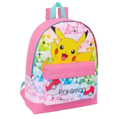Afbeelding van Pokemon kleuter meisjes rugzak roze 39x28x12