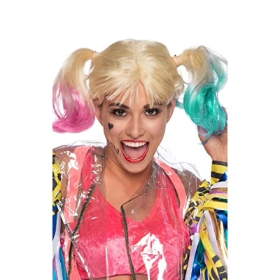 Afbeelding van Rubie&#039;s Pruik Harley Quinn Birds Of Prey Dames Blond One size