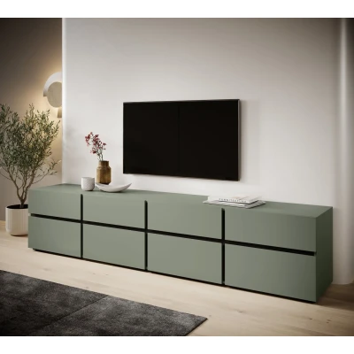 Afbeelding van Tv meubel Modern design 224,8x40x48,2 cm Groen