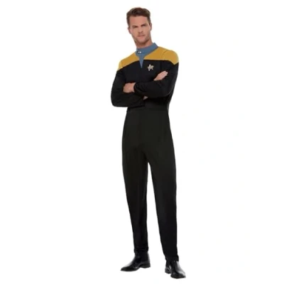 Afbeelding van Smiffys 52445S Uniform Star Trek, Voyager operaties, uniform, heren, meerkleurig, maat S 86,4 91,4 cm