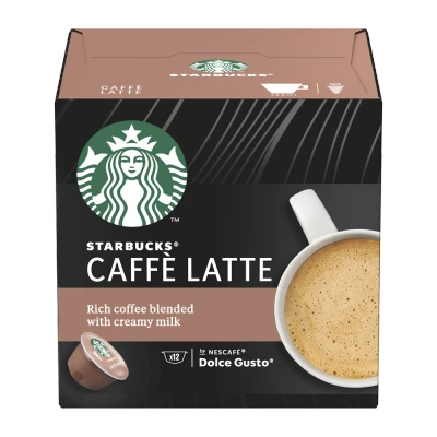 Image de 3 unités Starbucks Caffè Latte 12 DG capsules 360 g