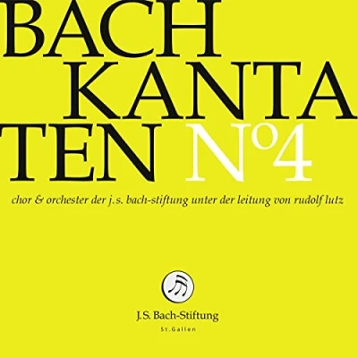 Afbeelding van Chor &amp; Orchester Der J.S. Bach Stiftung, Rudolf Lutz Bach: Kantaten No.4 Bwv 78, 54, (CD)