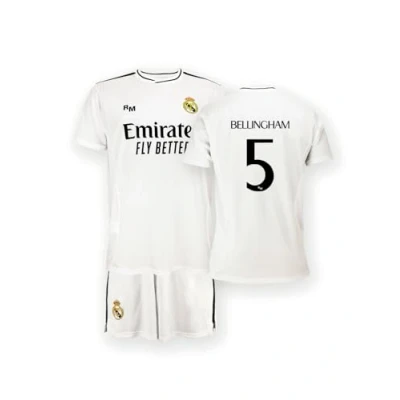 Image de Real Madrid Kinderen Thuistenue Seizoen 24/25, Bellingham, 4 Jaar, Replica Met Officiële Licentie