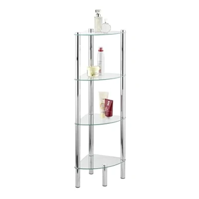 Afbeelding van WENKO YAGO hoekbadplankje, glas 4 niveaus