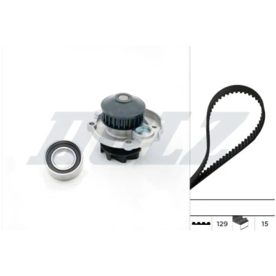 Afbeelding van DOLZ KD022 Waterpomp + Distributieriem Set 129 FIAT: Doblo I Cargo, Panda II Hatchback, Punto LANCIA: Ypsilon