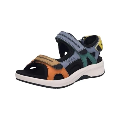Afbeelding van Josef Seibel Estelle Outdoorsandalen, Dames, Maat: 38, Multicolor Leer