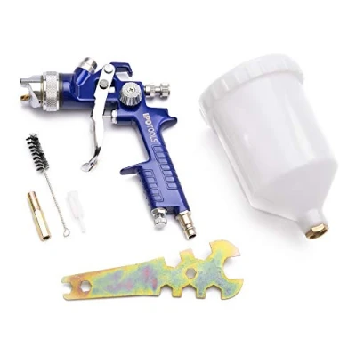 Afbeelding van IPOTOOLS HVLP H 827P Professioneel spuitpistool met 600 ml kunststof beker en 1,3 mm roestvrijstalen mondstuk