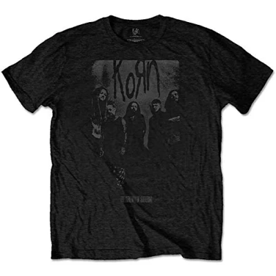 Afbeelding van Korn Knock Wall Heren T shirt M Zwart