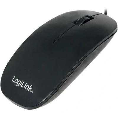 Afbeelding van LogiLink optical USB mouse black (ID0063)