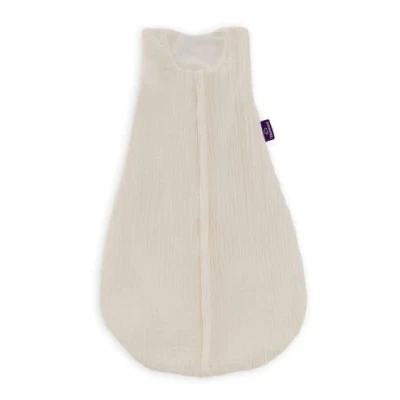 Afbeelding van LIEBMICH Zomerslaapzak van katoenen chiffon, beige, maat 60