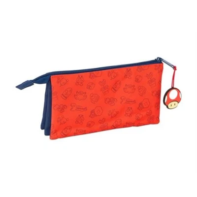 Image de SAFTA Trousse triple Super Mario &quot;Trick&quot;