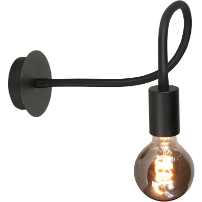Afbeelding van Highlight Wandlamp Flex Zwart Mat 50cm