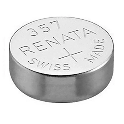 Afbeelding van Horlogebatterij van Renata Made Swiss 357 of SR44SW AG13 1,55V (1 x SR 44 SW)