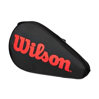 Afbeelding van Wilson Padel Cover Bag WR8904301001, Unisex, Zwart, Sporttas, maat: One size
