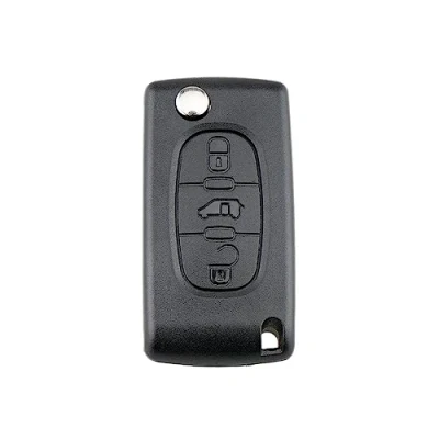 Afbeelding van Energy 01 Sleutelhoes compatibel met Citroen C2 C3 C4 C5 C6 C8 Xsara Picasso BERLINGO Peugeot 207 307 308 407 408 3008 5008 Partner 807 1007 Fiat ULYSSE (3 toetsen Partner, VA2