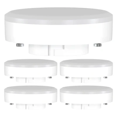 Afbeelding van ledscom.de 5 x GX53 ledlampen, warmwit (2700 K), 10,6 W, 1038 lm, 115 graden, mat