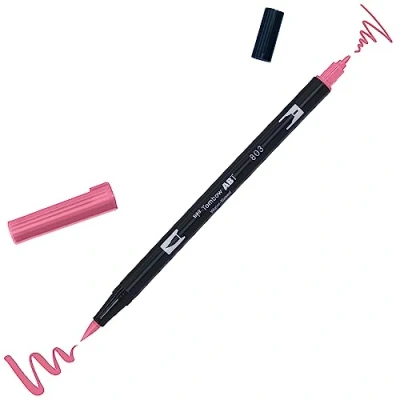 Afbeelding van Tombow ABT dubbele brushpen pink punch 803