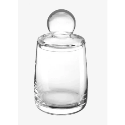 Afbeelding van Asa Jar With Lid, Clear D. 14,5 Cm, H. 25,7 Cm Sarabi