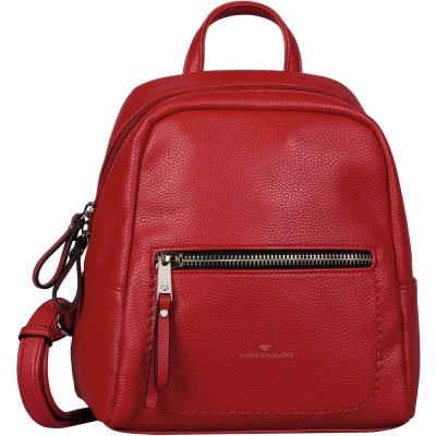 Afbeelding van TOM Tailor Tinna Rugzak, Dames, Maat: One Size, Red