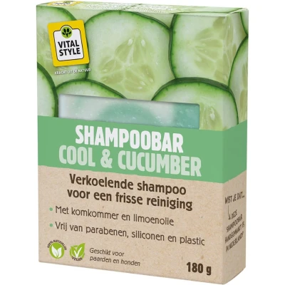 Afbeelding van VITALstyle ShampooBar Cool &amp; Cucumber