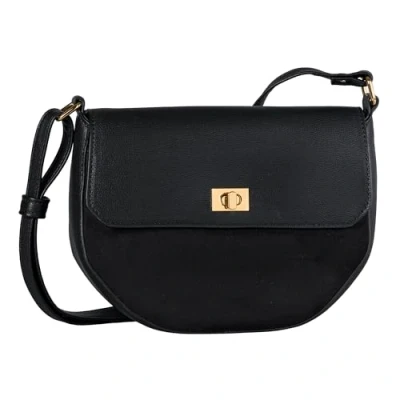 Afbeelding van TOM TAILOR Schoudertas Taya Saddle Bag Black Zwart