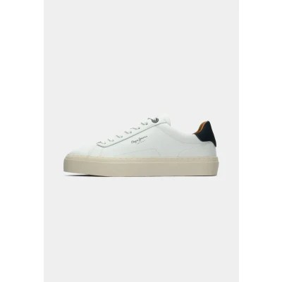 Afbeelding van Pepe Jeans YOGI Original Sneakers laag, Heren, Maat: 40, White Leer
