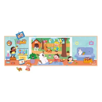 Image de Jeu éducatif Janod Magnéti&#039;stories Les Animaux Domestiques