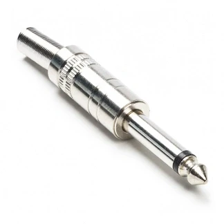 Afbeelding van 6.35 mm jack plug Nedis (Mono, Metaal, Mannelijk)