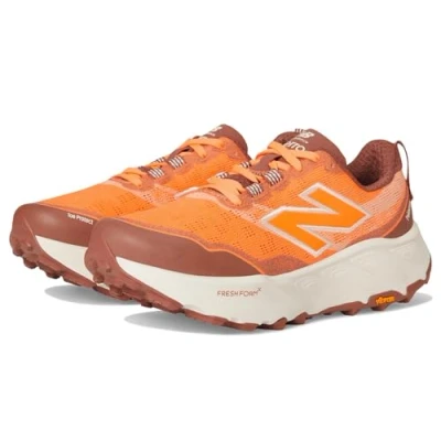 Afbeelding van New Balance Fresh FOAM Hierro V9 Trail hardloopschoenen, Dames, Maat: 36, Hot mango Textiel/ synthetisch