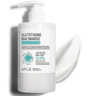 Afbeelding van APLB Glutathion Niacinamide Body Lotion LIPO GLUTA NIAC CEN™ 12,5% 10,14 FL.OZ/Koreaanse huidverzorging, langdurige hydratatie, revitaliseert voor een zachte en verbeterde huidtextuur