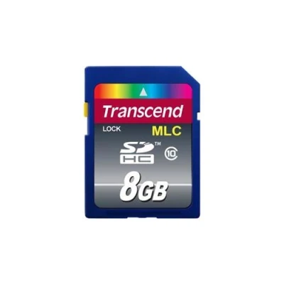 Image de Transcend carte mémoire flash 8 Go SDHC