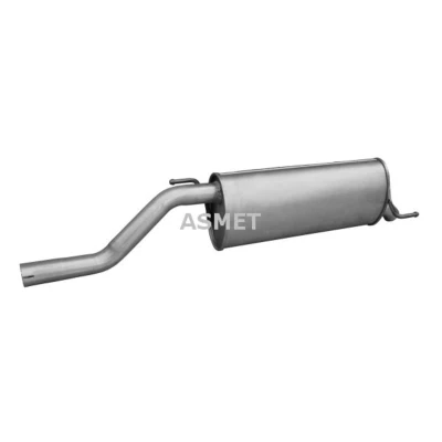 Afbeelding van ASMET 05.275 Einddemper OPEL: Corsa D Hatchback, E Hatchback