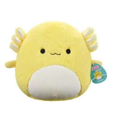 Afbeelding van Squishmallows FuzzAMallows Treyton Axolotl pluche dier, 30 cm, zeldzaam exclusief origineel 2024