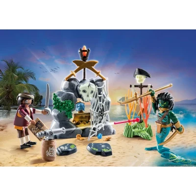 Afbeelding van Playmobil Pirates Schatzoeken 71420