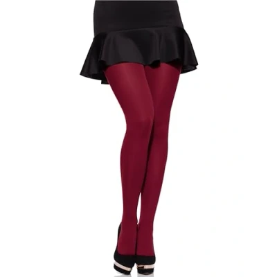 Afbeelding van Merry Style MS GB 162 Dames Panty 60 DEN Plus Size Grote maat Polyamide Wijnrood XXXXL